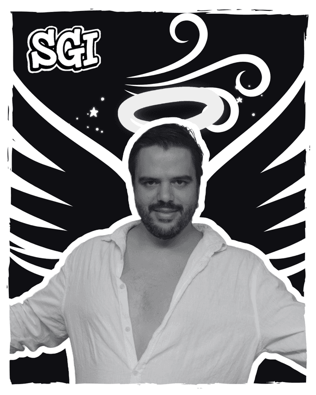 Foto do professor Gui Marcel